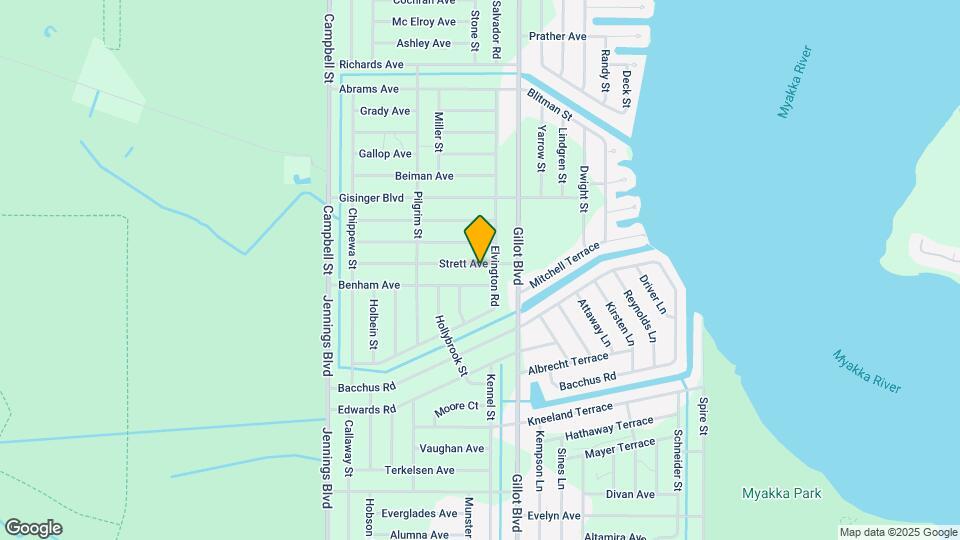 12213 Strett Ave Map and Location Details