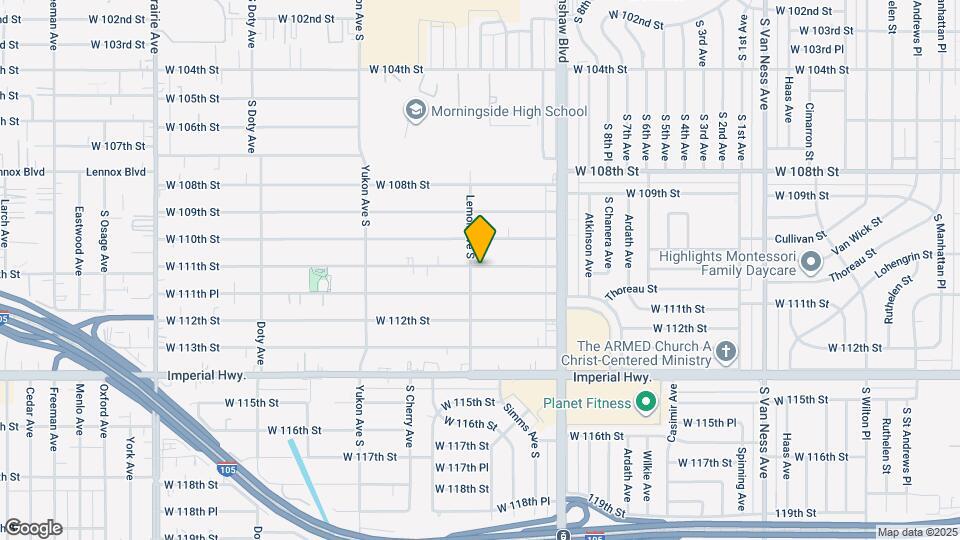 3248 W 111th St Mapa y Detalles de la Ubicación