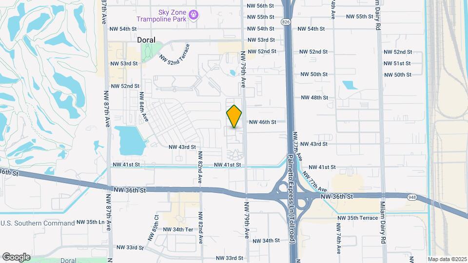 4430 NW 79th Ave, Unit # 1D Map and Location Details