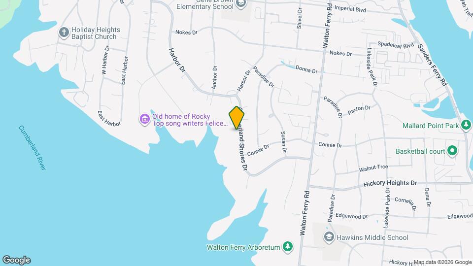 131 Cumberland Shores Dr Map and Location Details