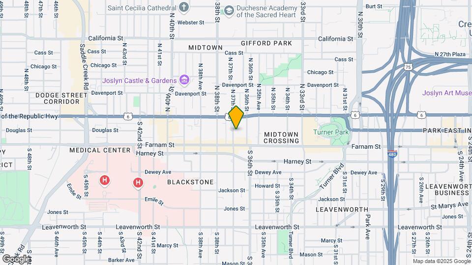 205 S 37th St Mapa y Detalles de la Ubicación