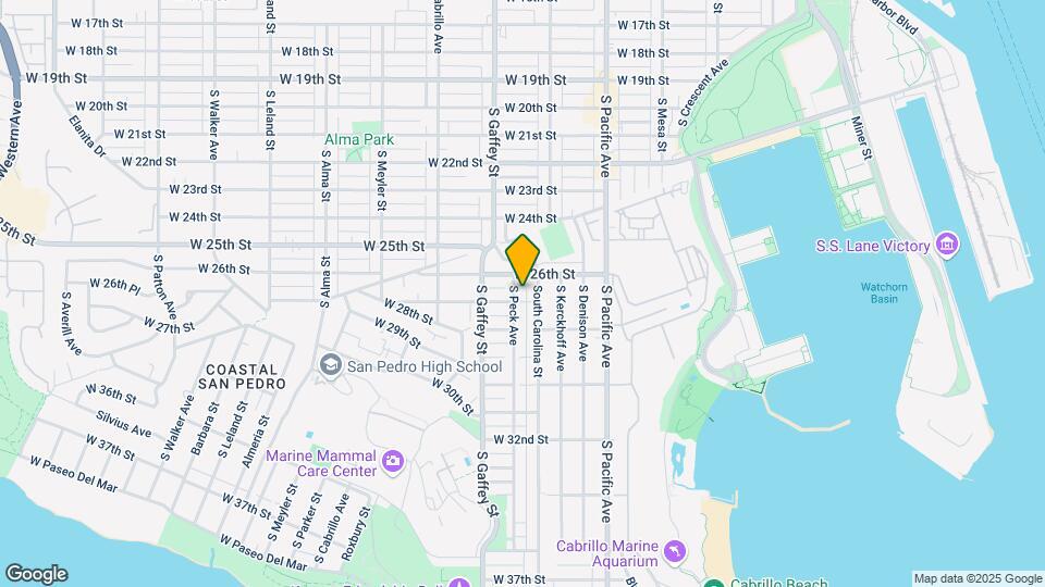 674 W 27th St Map and Location Details