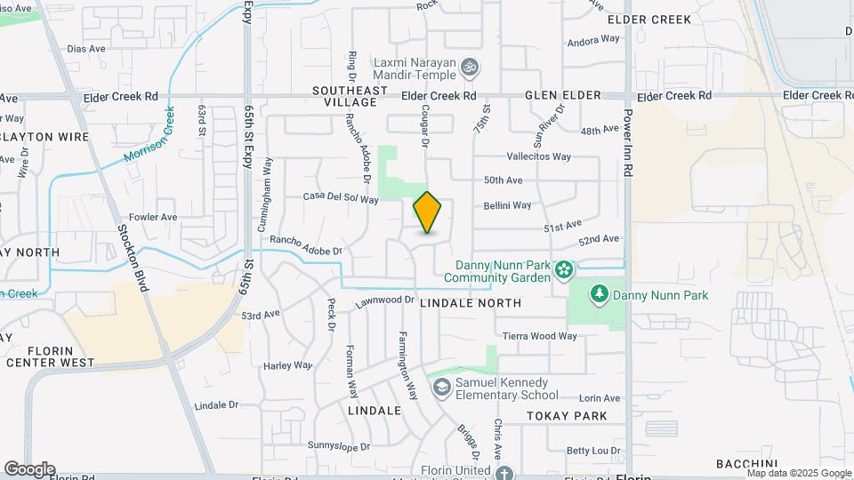 7345 Somerton Way Map and Location Details