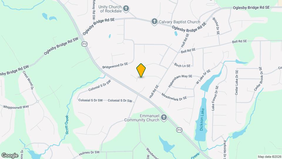 391 Hidden Valley Dr SE Map and Location Details