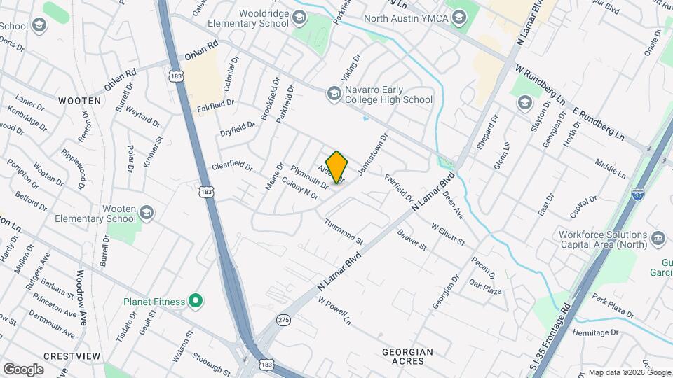 1000 Plymouth Dr Map and Location Details