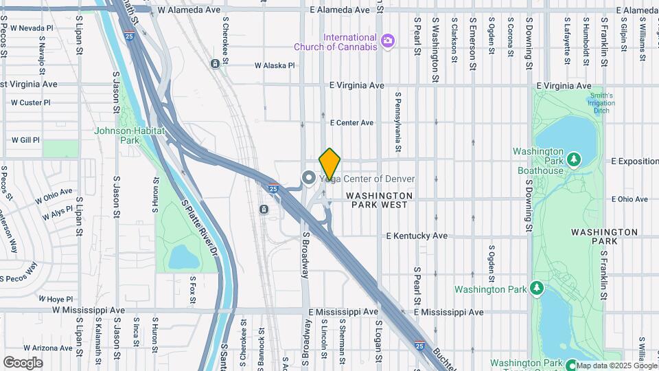 768 S Lincoln St Map and Location Details