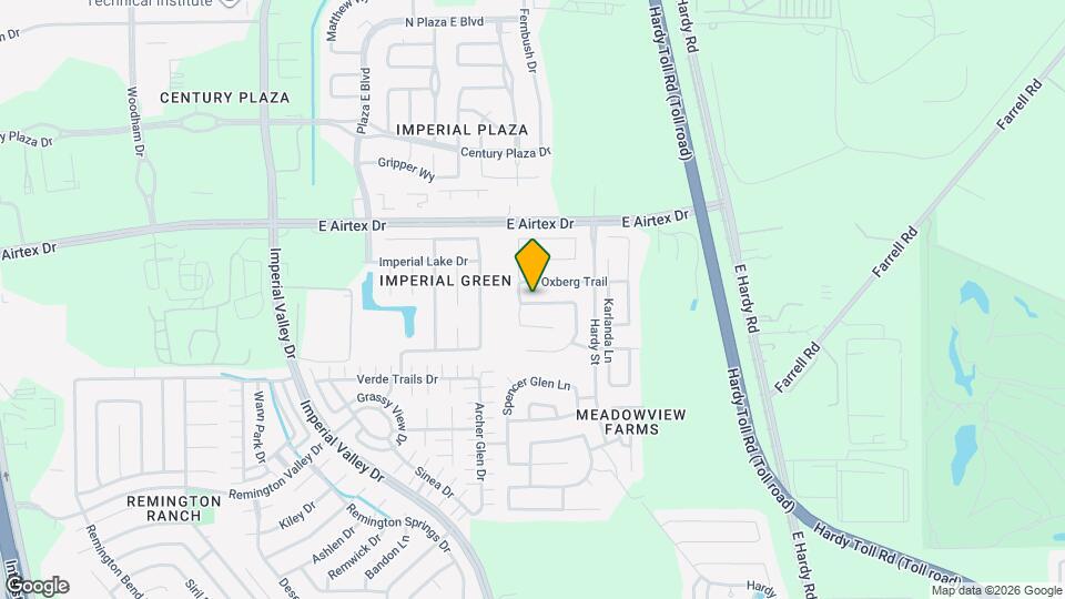 1411 Hallcroft Ln Map and Location Details