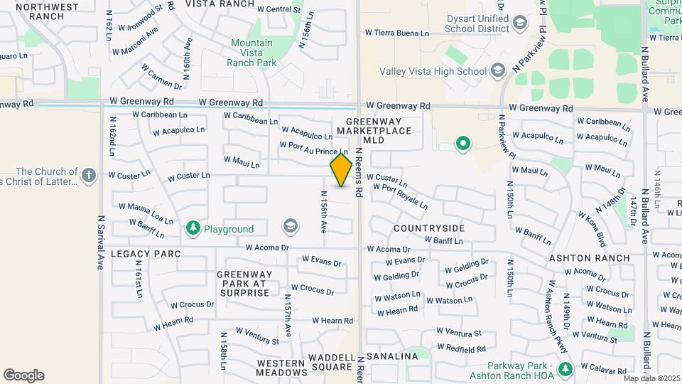 15531 W Port Royale Ln Map and Location Details