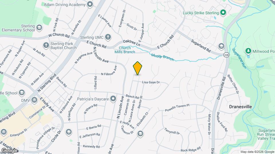 223 Laura Anne Ct Map and Location Details