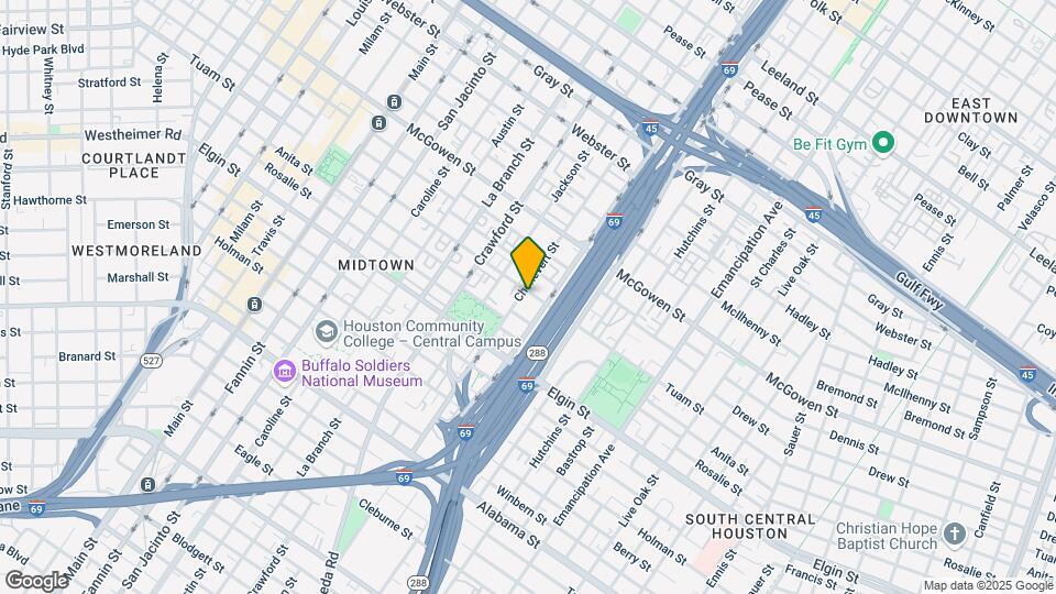 1804 Tuam St Map and Location Details