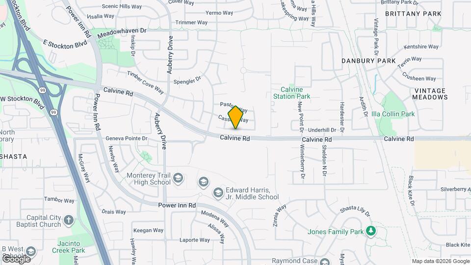 8450 Casablanca Way Map and Location Details