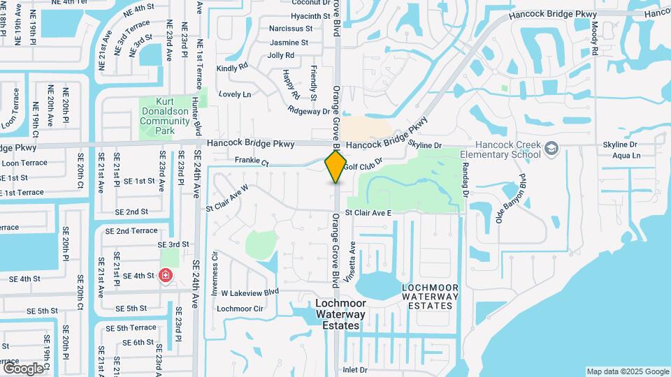 4745 Orange Grove Blvd Map and Location Details