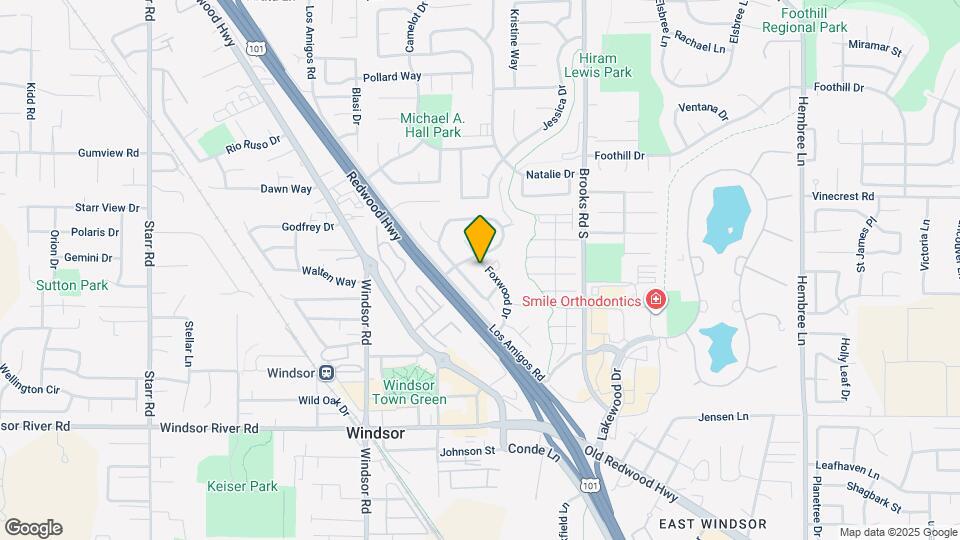 9240 Foxwood Dr Map and Location Details