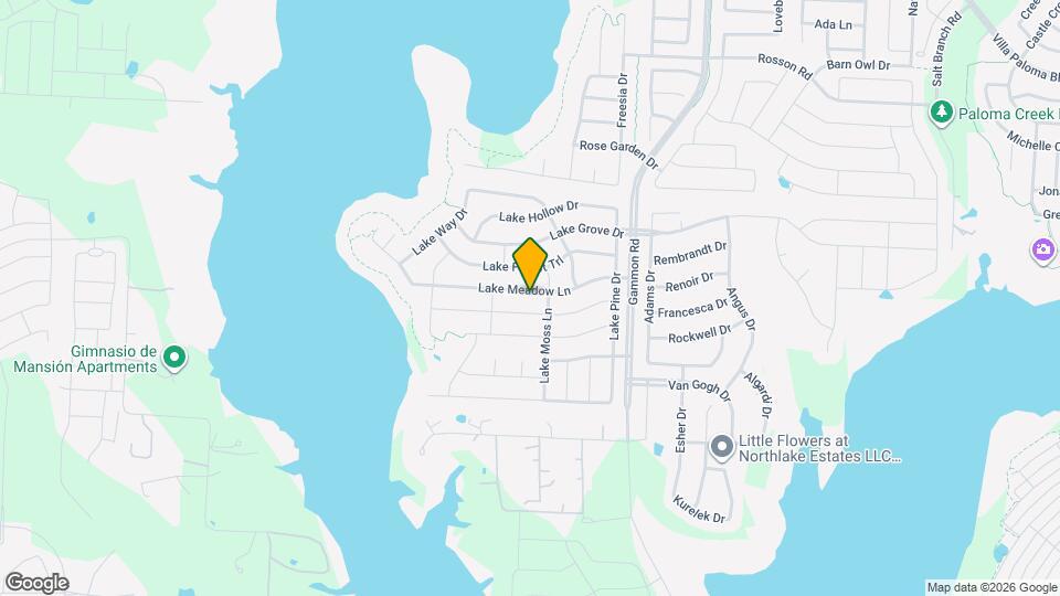 936 Lake Meadow Ln Map and Location Details