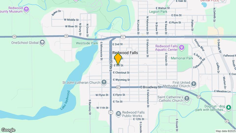 502 S Washington St Map and Location Details