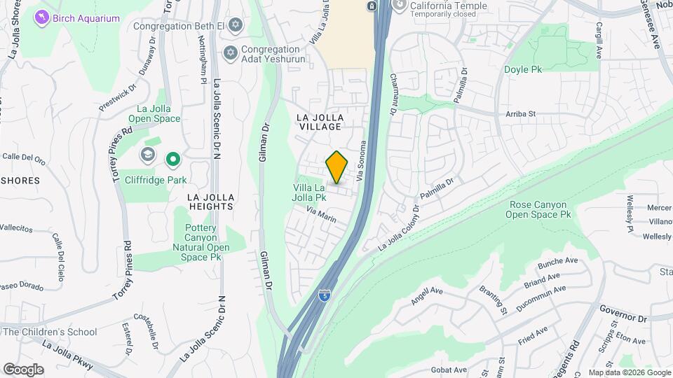 8356 Via Sonoma Map and Location Details