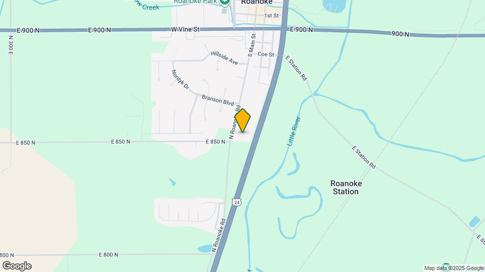 8493 N Roanoke Rd Mapa y Detalles de la Ubicación