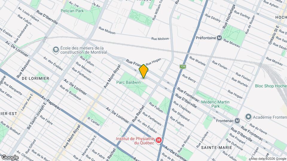 4273 Chapleau Rue Map and Location Details