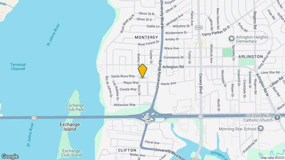 5513 Playa Way Map and Location Details