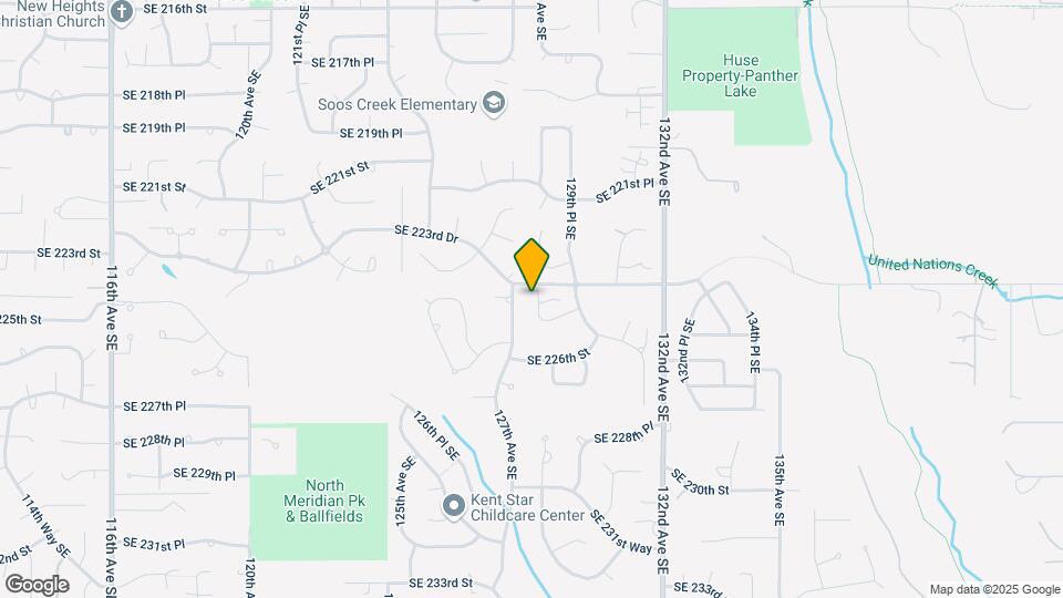 12815 SE 225th Ct Map and Location Details