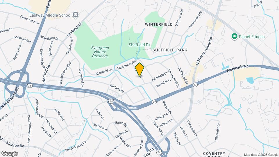 4120 Leeds Dr Map and Location Details