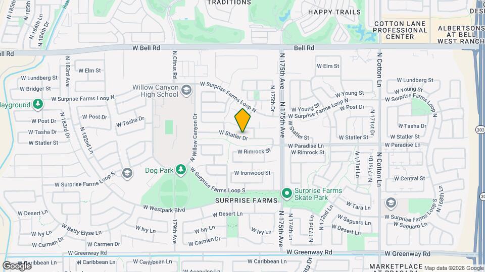17646 W Statler Dr Map and Location Details