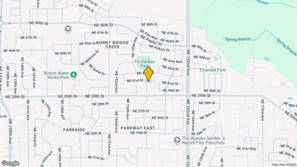 4011 NE 157th Ave Map and Location Details