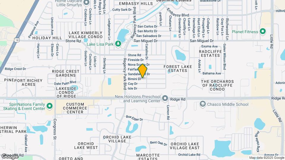 7236 Bimini Dr Map and Location Details