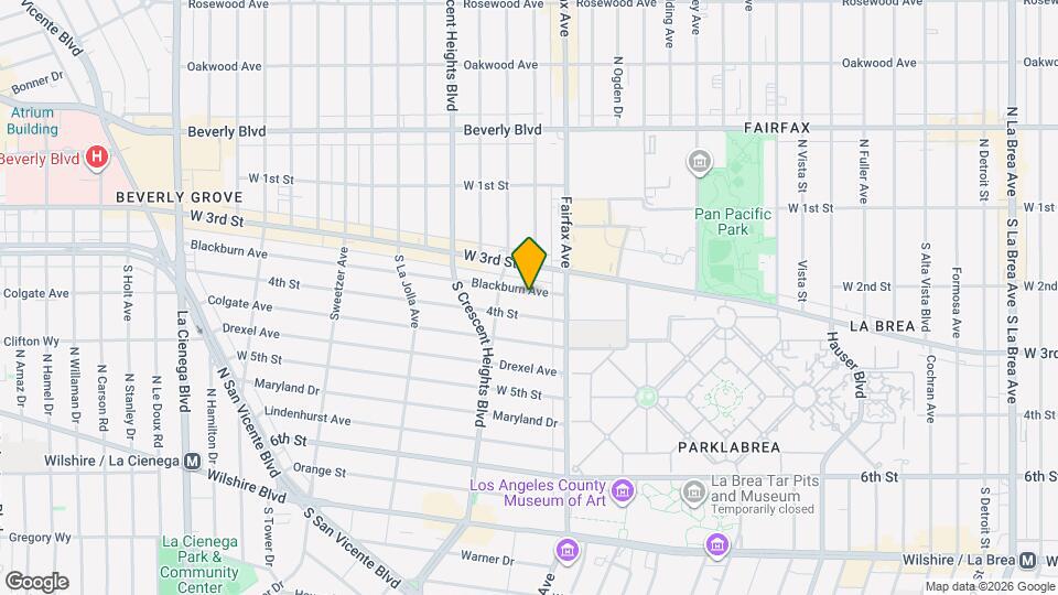 7940 Blackburn Ave, Unit 7940 Mapa y Detalles de la Ubicación