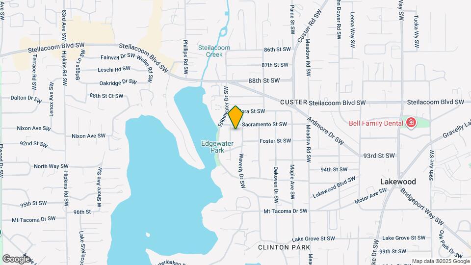 9020 Waverly Dr SW Map and Location Details