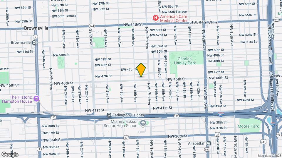 1753 NW 46th St Map and Location Details