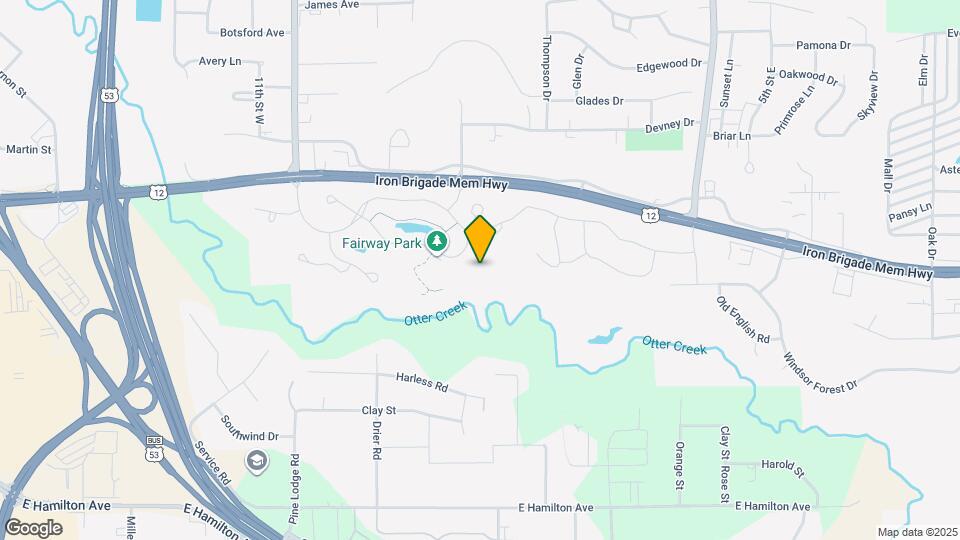 The Clubhouse at Hillcrest Greens Map and Location Details