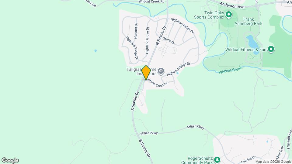 5409 Stone Crest Dr Map and Location Details