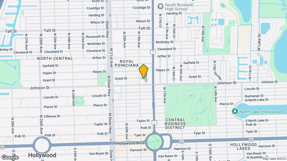 912 N 18th Ct Map and Location Details