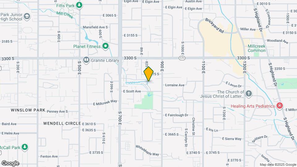 830 E Pond View Way Map and Location Details