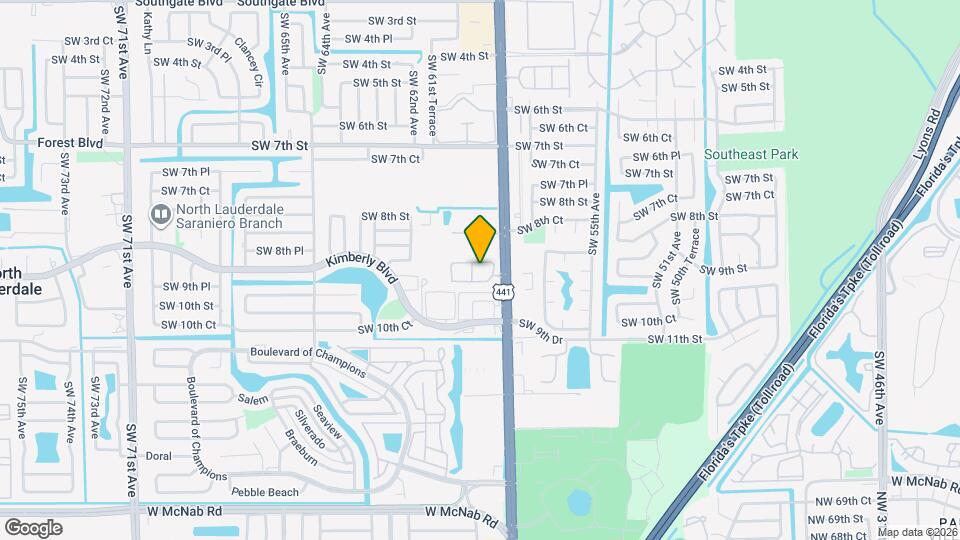 1212 Santa Catalina Ln Map and Location Details