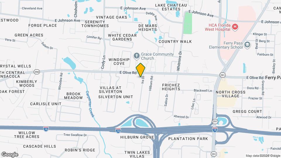 8079 Ira Dr Map and Location Details