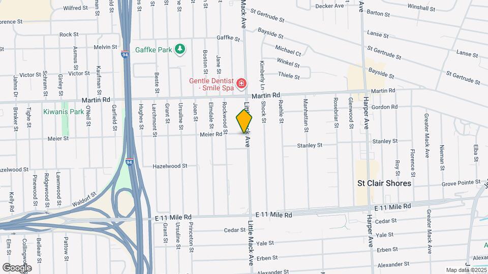 28115 Little Mack Ave Map and Location Details