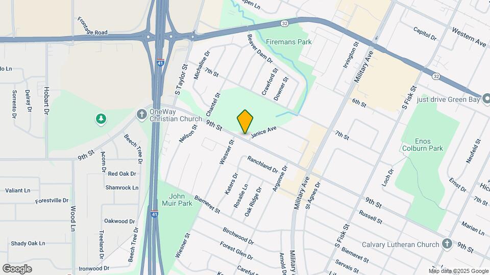 1700 9th St Map and Location Details