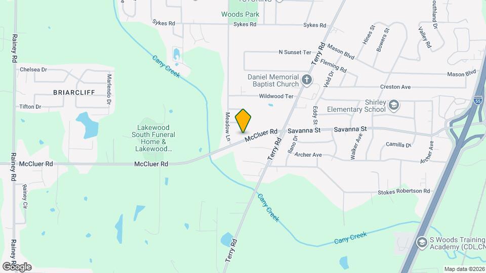 156 McCluer Rd, Unit Apt A Mapa y Detalles de la Ubicación
