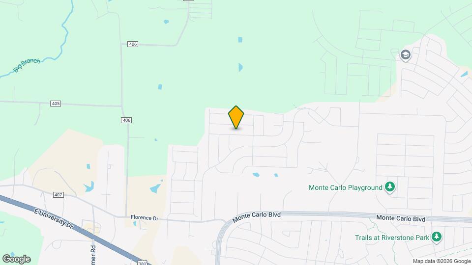 1716 Twin Hills Way Mapa y Detalles de la Ubicación