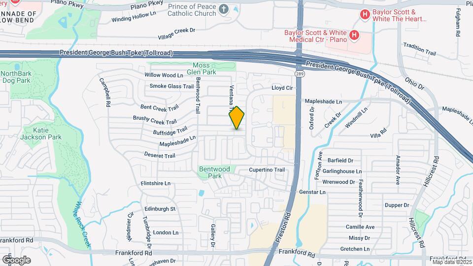 6059 Mapleshade Ln Map and Location Details