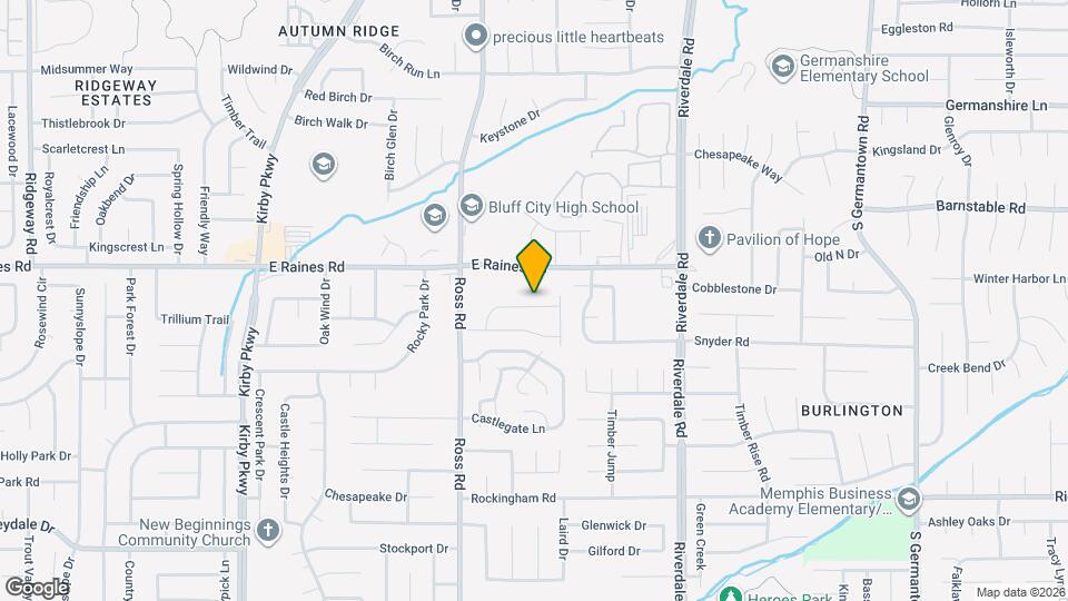 4135 Tunbridge Pl Map and Location Details