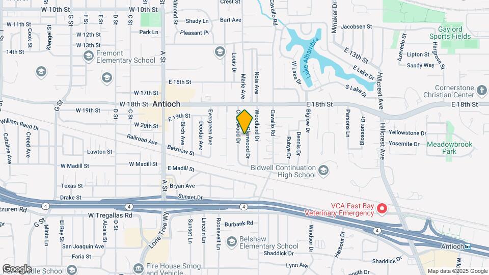 1928 Glenwood Dr Map and Location Details