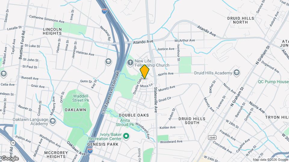 2731 Tranquil Oak Pl Map and Location Details