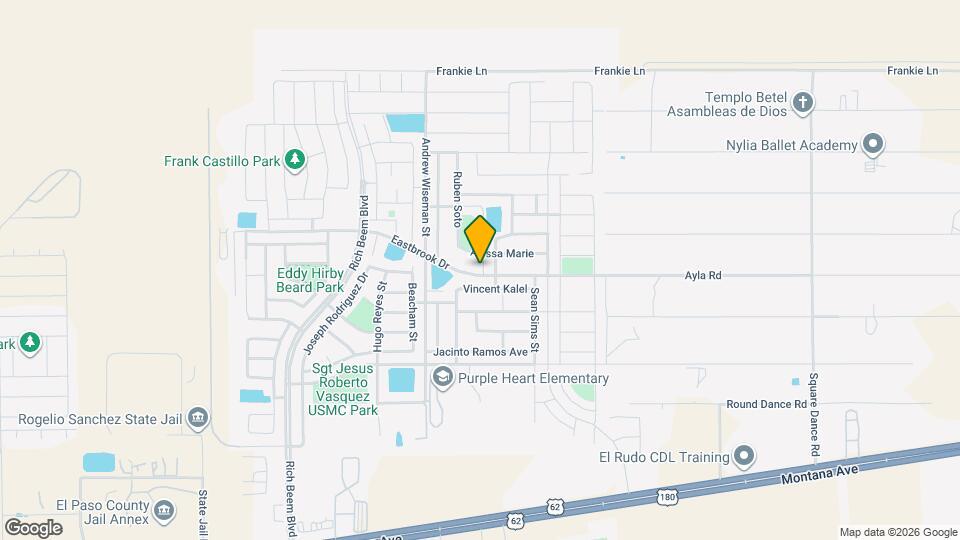 14441 Eastbrook Dr Mapa y Detalles de la Ubicación
