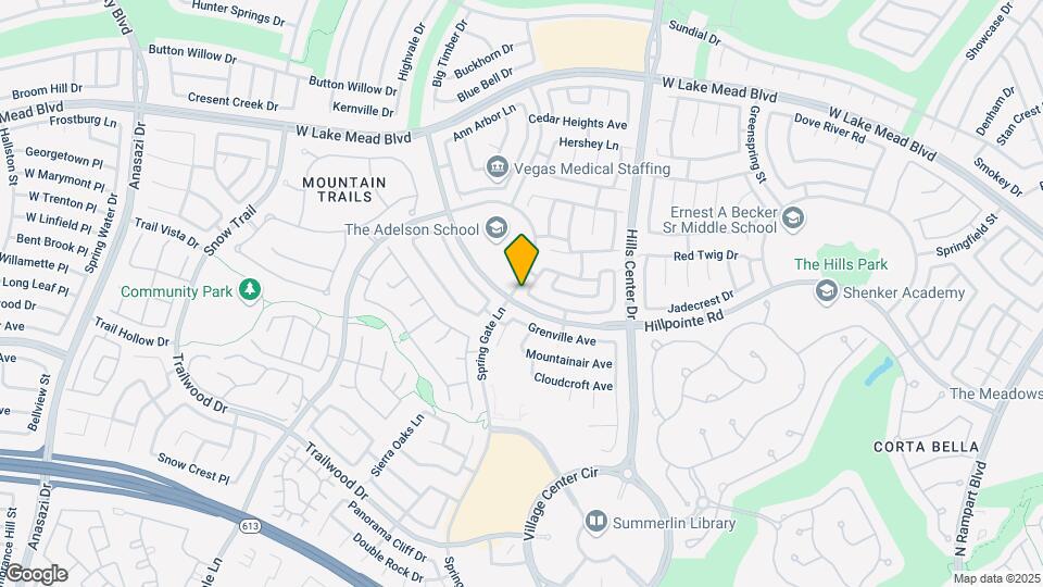 2113 Desert Pines St Map and Location Details