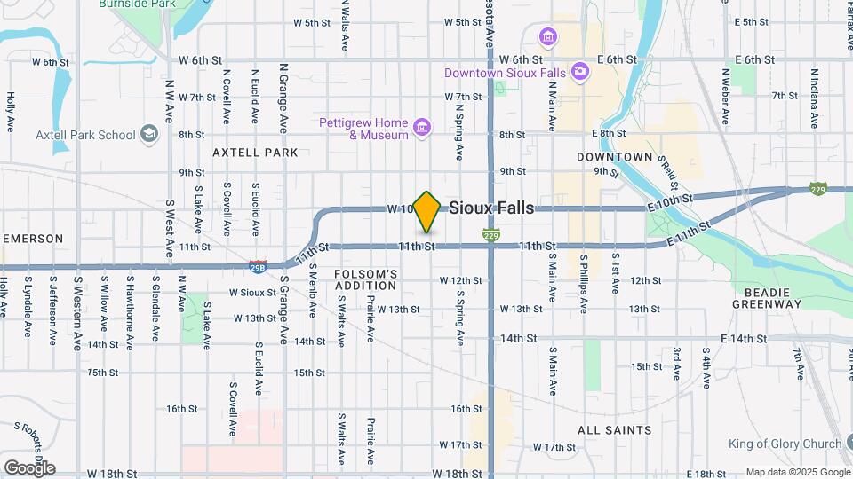 233 S Duluth Ave Map and Location Details