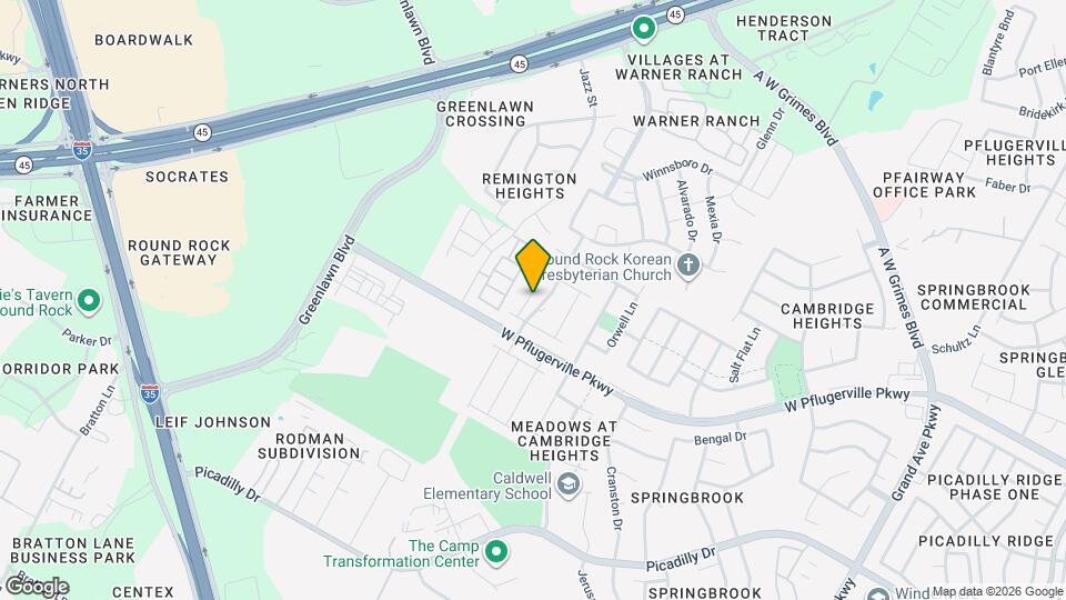 17313 Crazy Arm Rd Map and Location Details