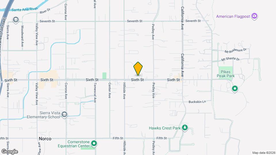 607 Sixth St Map and Location Details